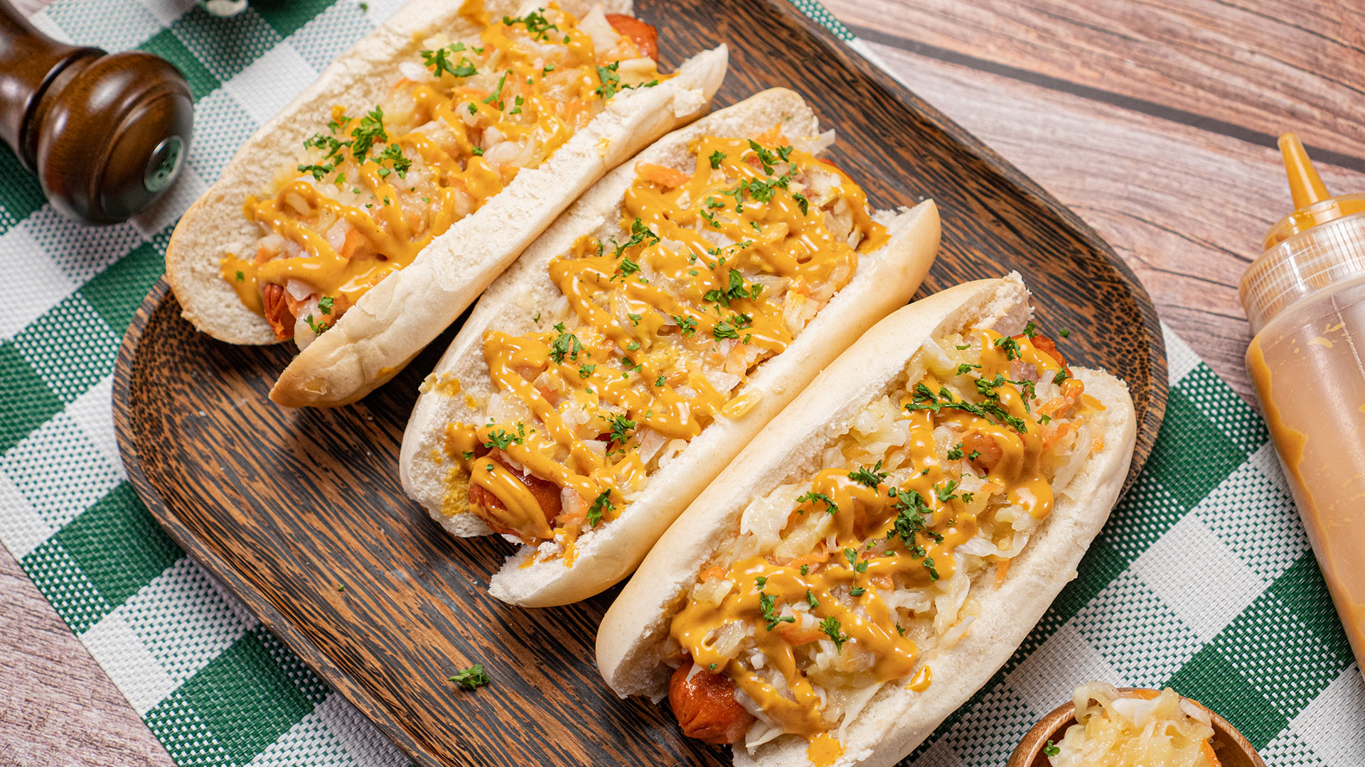 Hot Dogs with Cabbage Recipe 